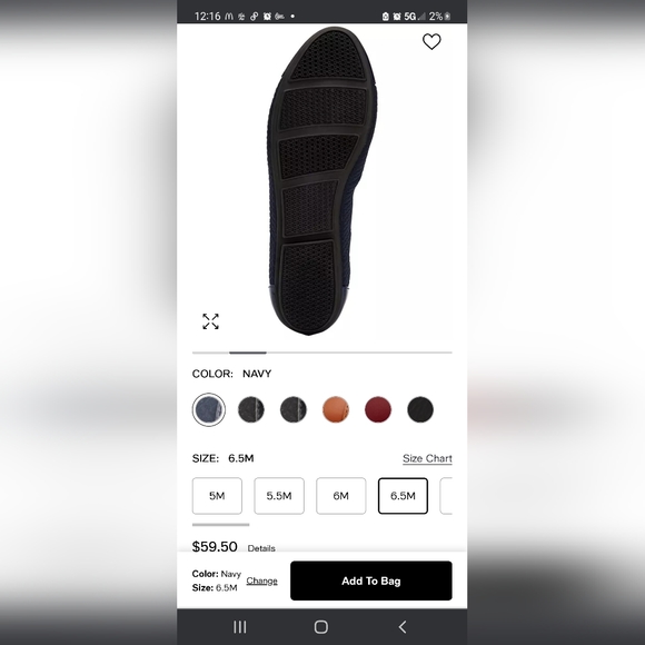 NWOT ALFANI step n flex tavii flats - Picture 4 of 6